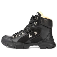 Gucci Flashtrek High-top With Wool 'Black' 548714-D6060-1088