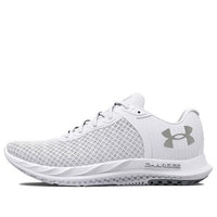 (WMNS) Under Armour Charged Breeze 'White Metallic Silver' 3025130-100