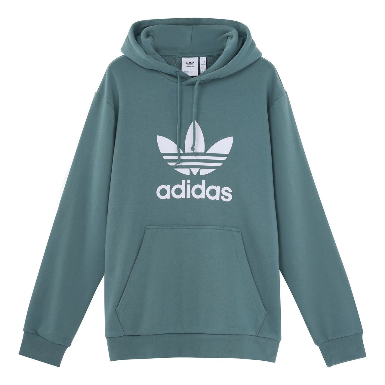 adidas originals Casual Sports Hooded Long Sleeve Sweater For Men Green GN3461