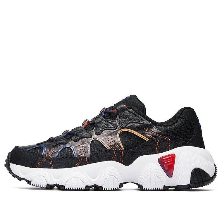 FILA Jagger Retro Running Shoes Black/Orange F12M031402FBO