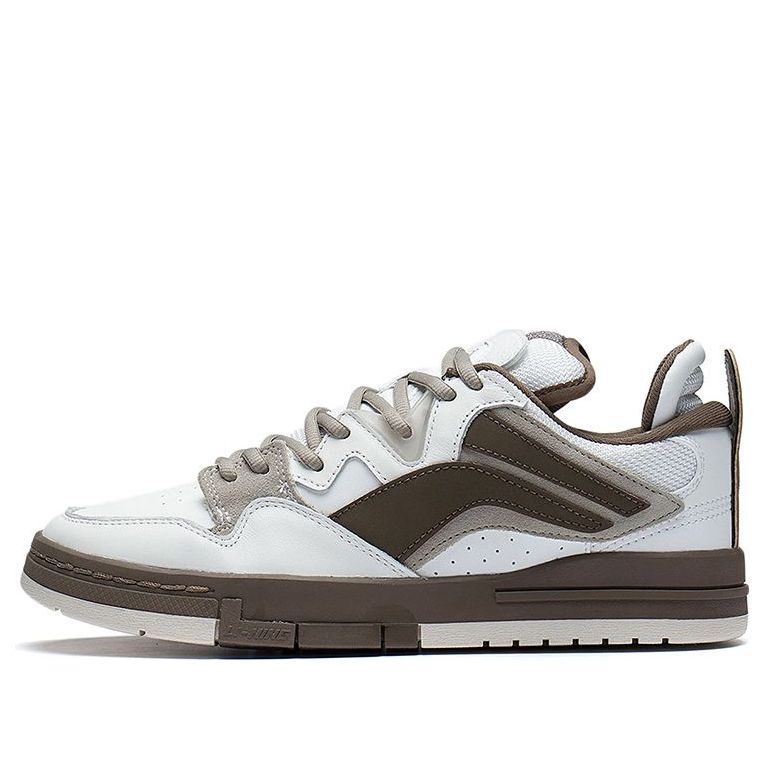 (WMNS) Li-Ning Wave Pro 'White Khaki' AECS060-2