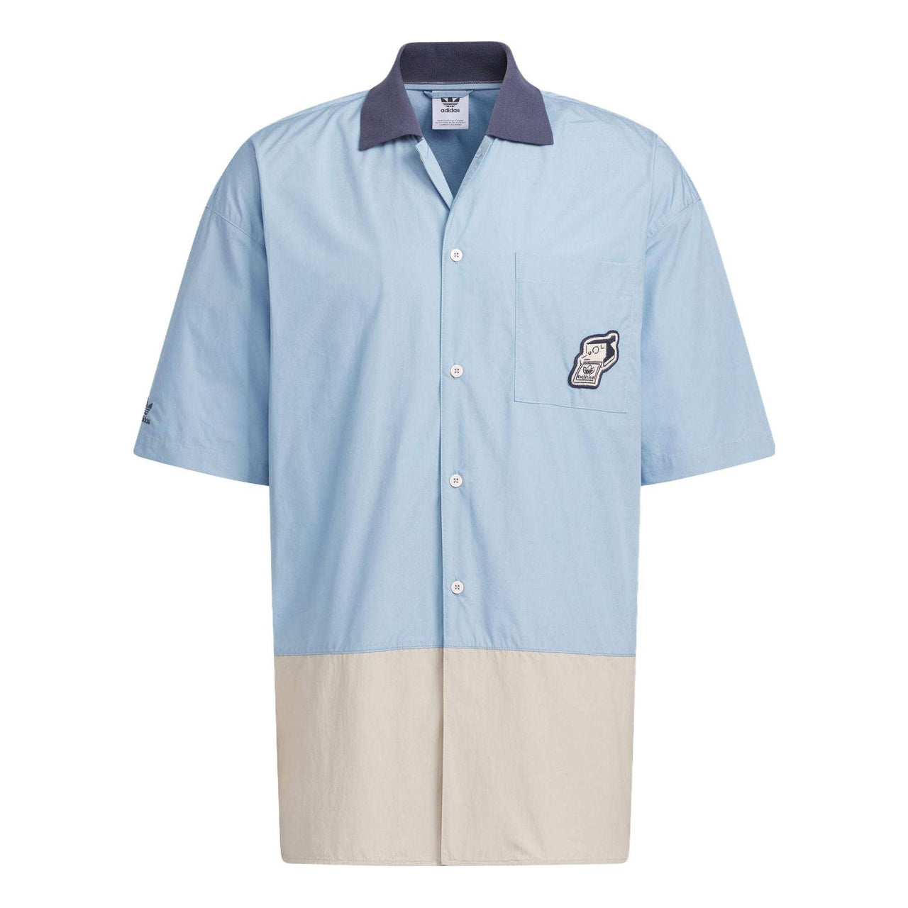 adidas Originals x Yu Nagaba V-Day Shirts 'Blue Beige' IS0635