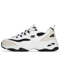 (WMNS) Skechers D'lites 4.0 'White Black' 896122-WBK