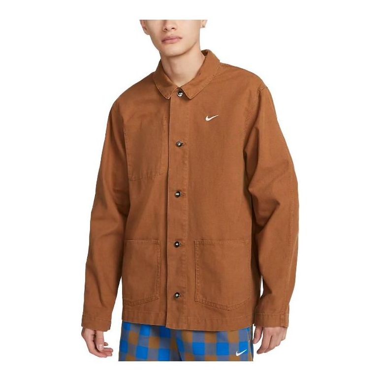 Nike Life Chore Coat Jacket 'Brown' DQ5184-270