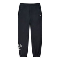 FILA Printing Knit Straight Casual Long Pants Blue F11M138601F-NV