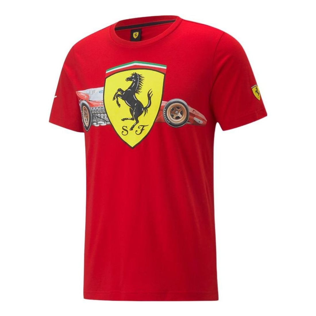 PUMA Scuderia Ferrari Shield Tee 'Red' 535851-02