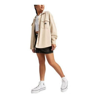 (WMNS) Converse Active Utility Shirt 'Nutty Granola' 10026034-A05