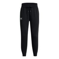 (WMNS) Under Armour Essential Fleece Pants 'Black' 1379443-001