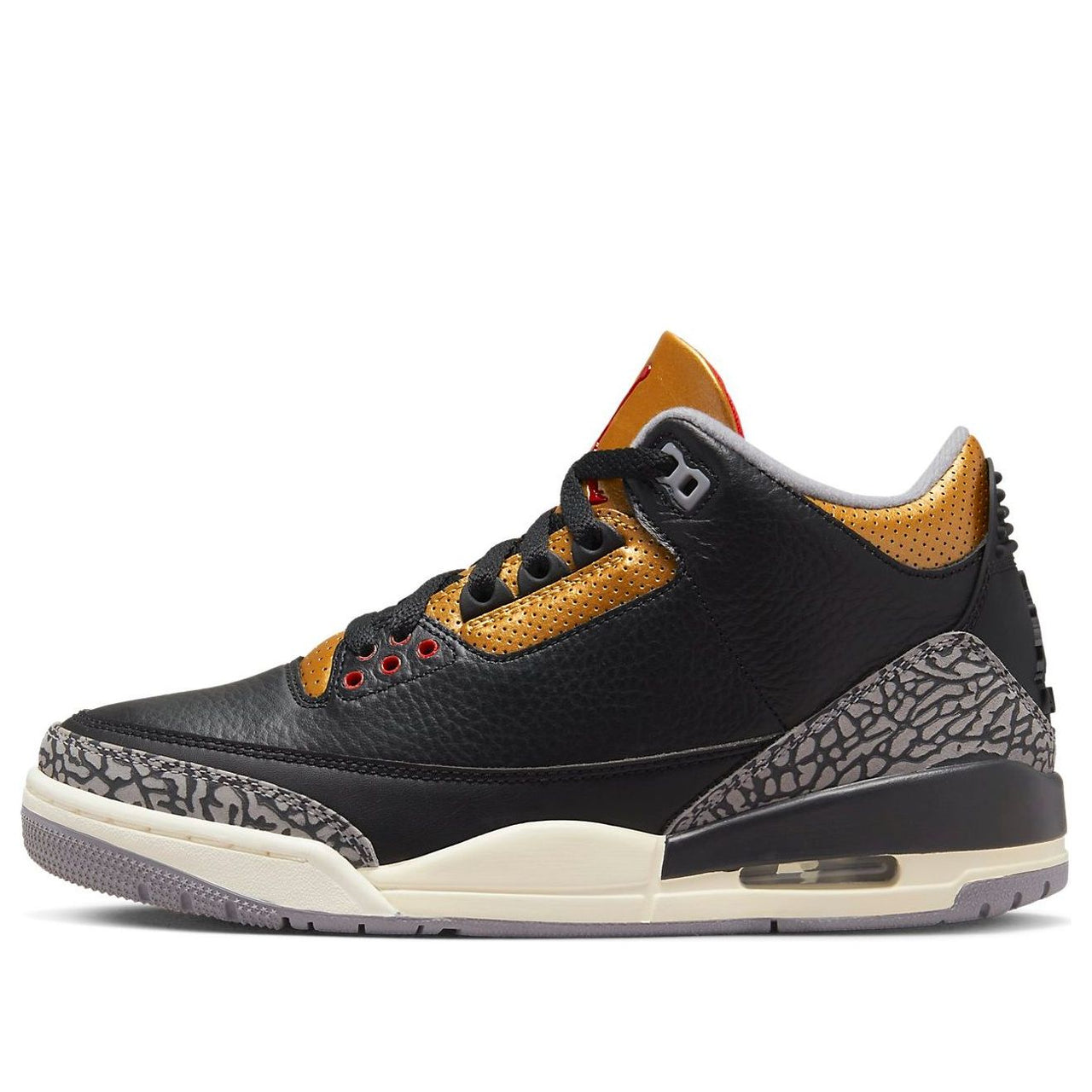 (WMNS) Air Jordan 3 Retro 'Black Gold' CK9246-067