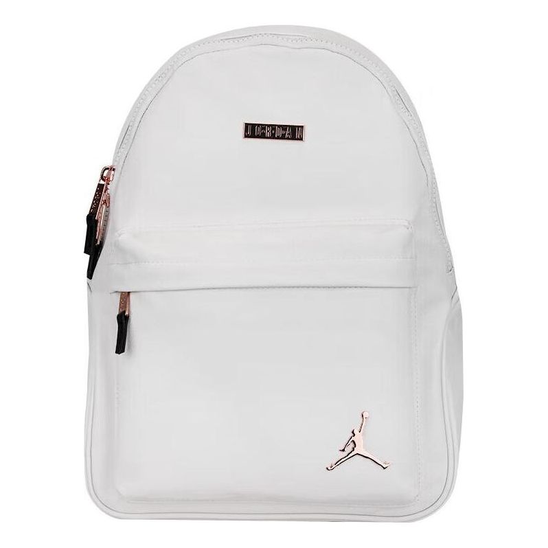 Air Jordan Athletic Brand Large Capacity Backpack Unisex Pure White DO9259-101