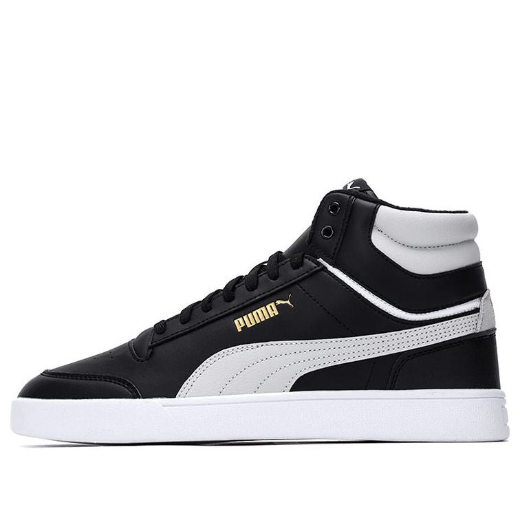 PUMA Shuffle Mid WTR 'Black White Team Gold' 385551-02