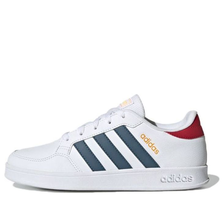 (GS) adidas Breaknet 'White Indigo Scarlet' GZ7640