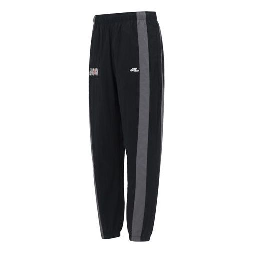 Nike logo casual pants 'Black' DQ8050-010