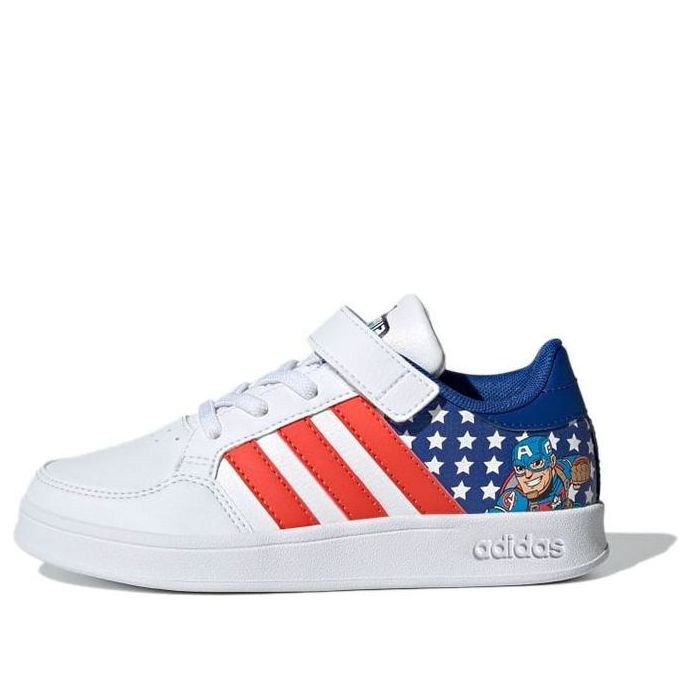 (PS) adidas Breaknet 'White Orange Royal Blue' GZ7650