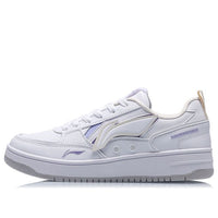 (WMNS) Li-Ning Lifestyle Skate Shoes 'White Purple' AGCQ544-2