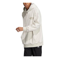 adidas logo hoodie 'Beige' IB2716