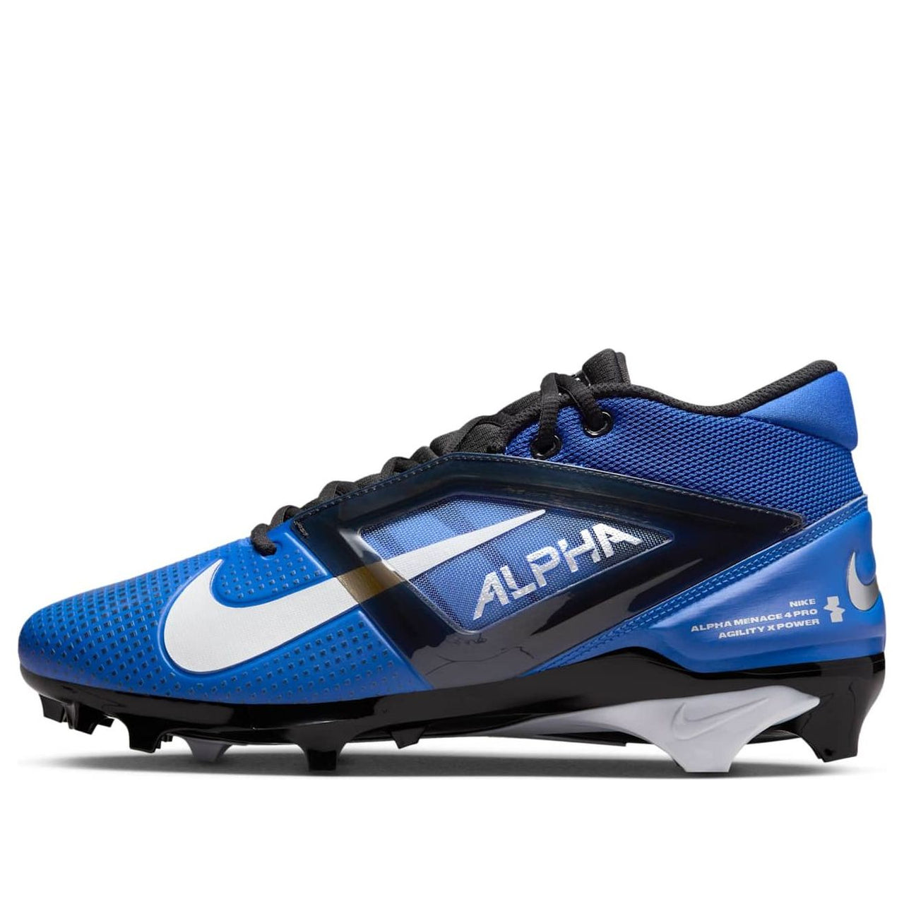 Nike Alpha Menace 4 Pro 'Hyper Royal Metallic Silver' FD7037-400