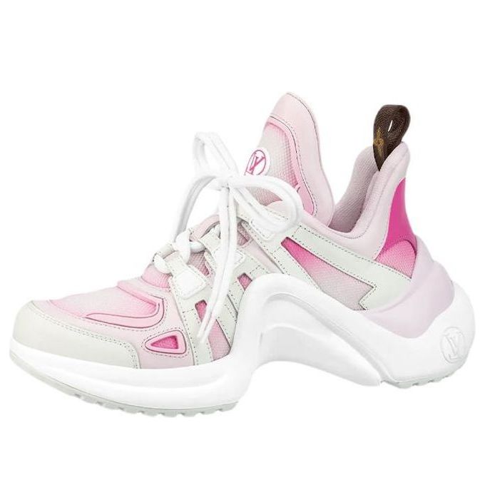 (WMNS) LOUIS VUITTON LV Archlight Sneakers 'White Pink' 1A9RUT