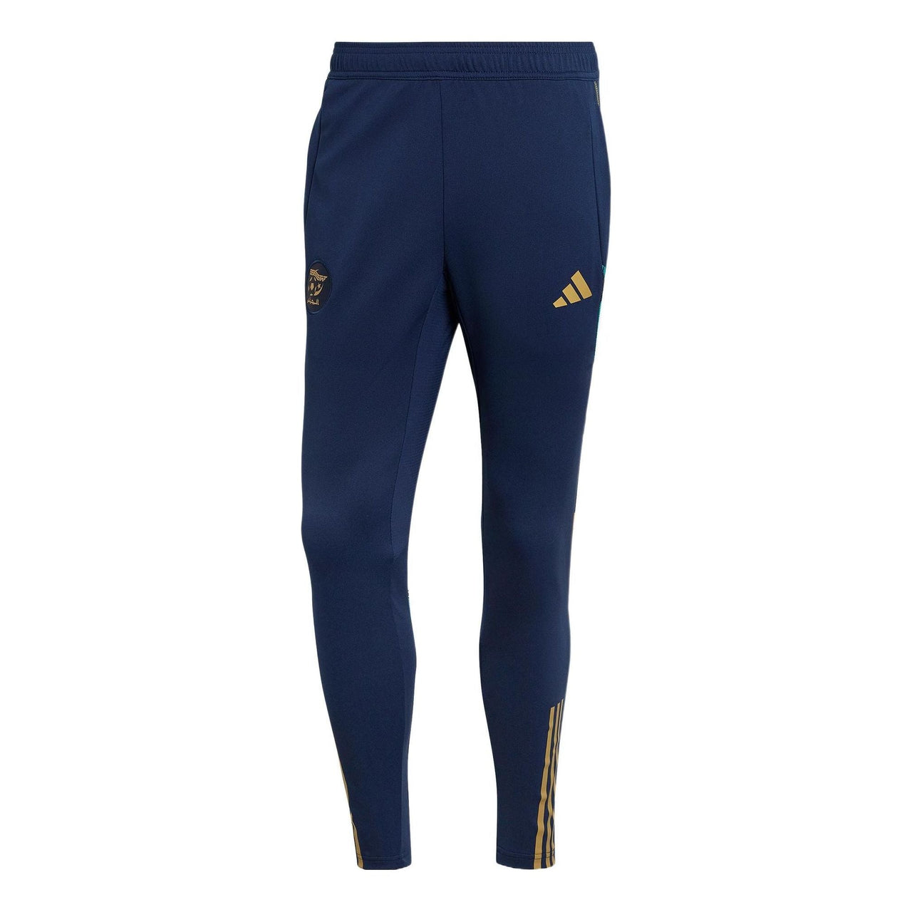 adidas Stripe  Zipper Bundle Feet Sports Pants  Men's Navy Blue HF1462