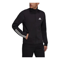adidas M DK TJ Athleisure Casual Sports Stand Collar Jacket Black GV5338