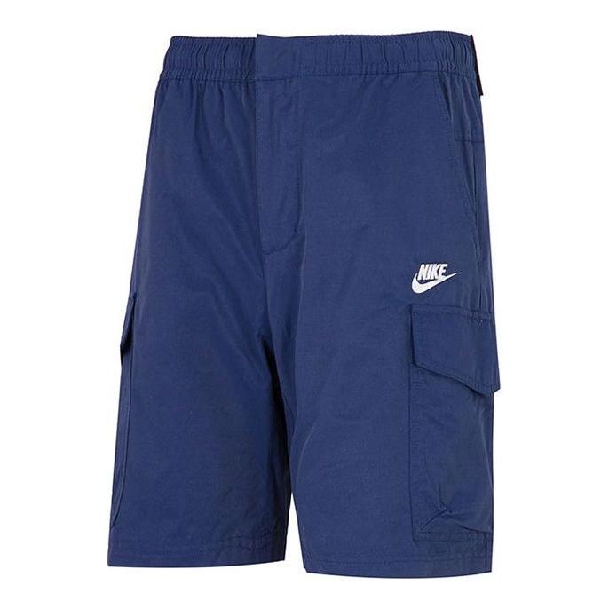 Nike Sportswear Sport Essentials Woven Unlined Utility Shorts 'Blue' DD4729-410