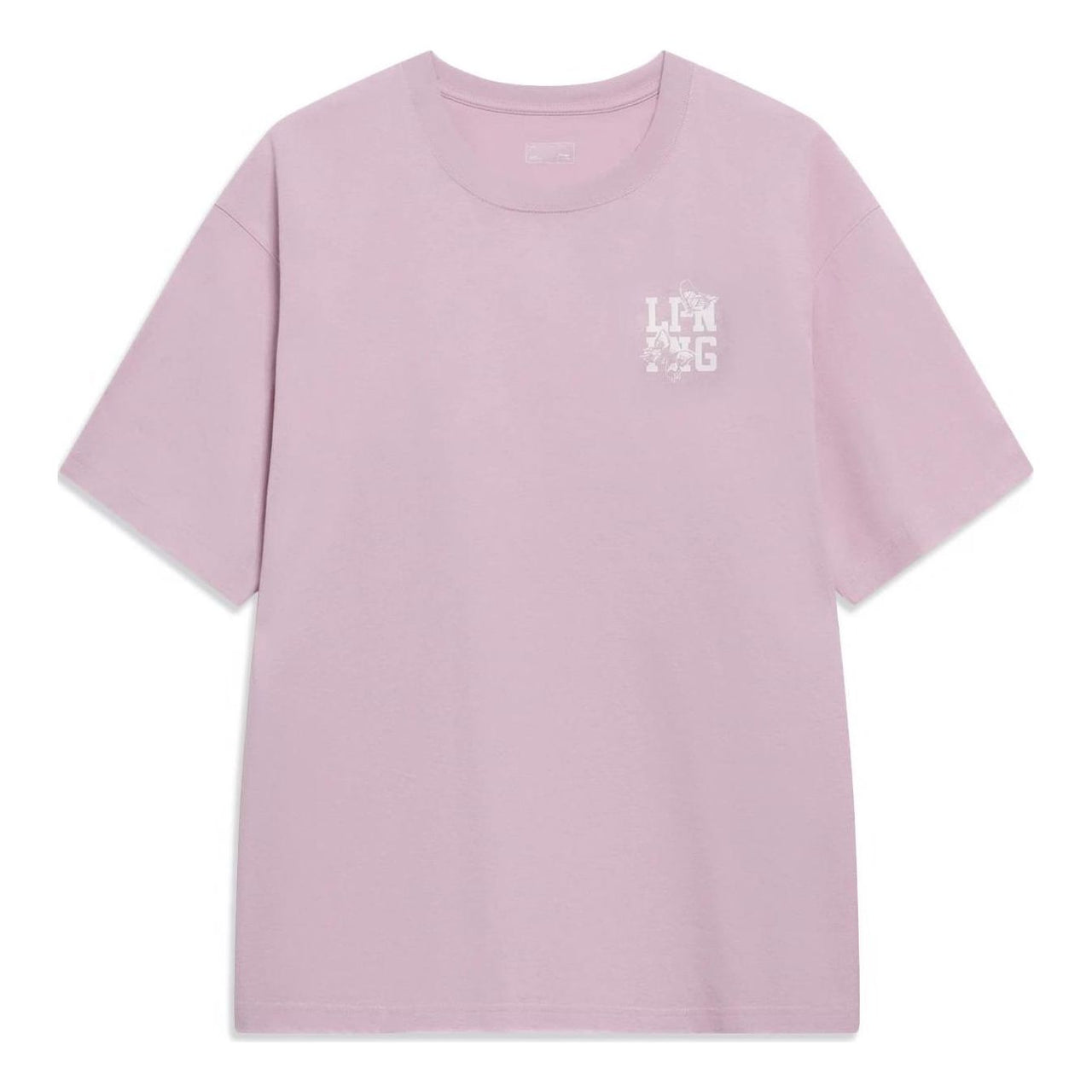 Li-Ning Chinese Culture Butterfly Graphic T-shirt 'Pink' AHST203-5
