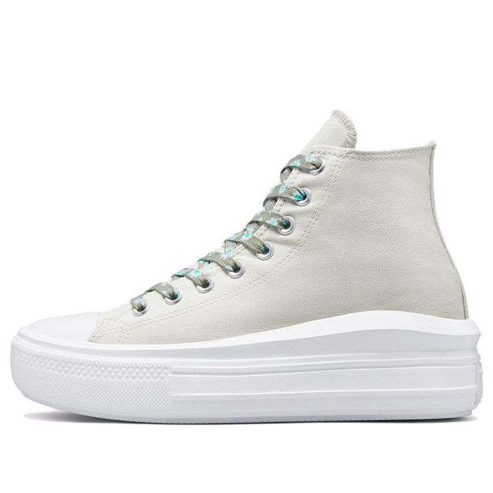 (WMNS) Converse Chuck Taylor All Star Move Platform 'Gray Green' A00838C