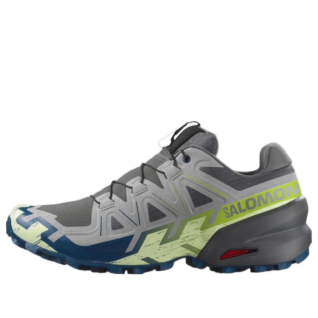 SALOMON Speedcross 6 'Castlerock Lime Cream' 478109