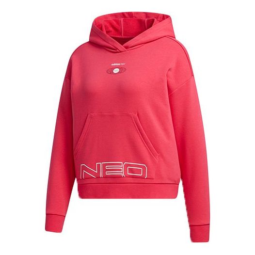 (WMNS) adidas neo Sports Hoodie Pink GQ1221