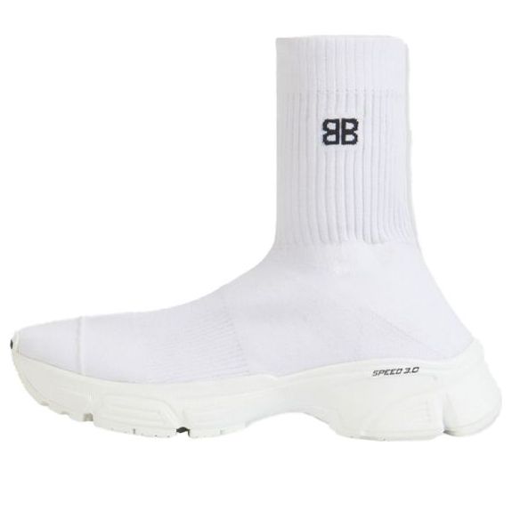 Balenciaga Speed 3.0 Monocolor Sneakers 'Recycled Off White' 654532W2DN29000
