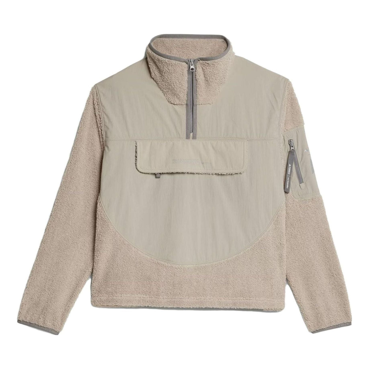 (WMNS) adidas Terrex + and wander Xploric Midlayer Top 'Beige' IB4814