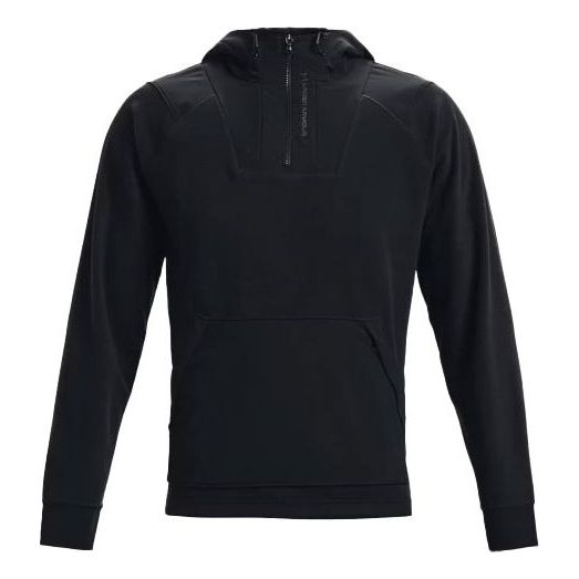 Under Armour Rush Fleece Long Sleeve Hoodie 'Black' 1366177-001