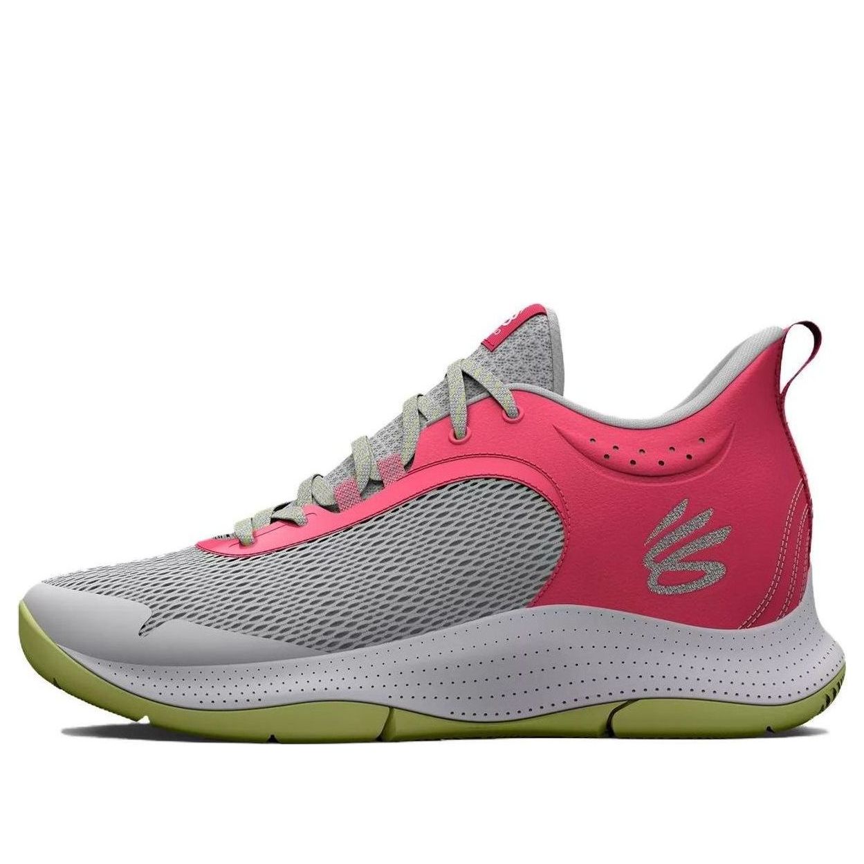 Under Armour Curry 3Z6 'Grey Mist Pink Shock' 3025090-104