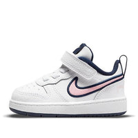 (TD) Nike Court Borough Low 2 SE1 'White Blue Pink' DB3092-100