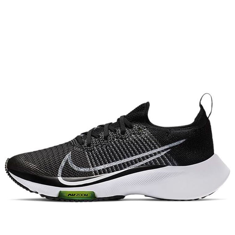(GS) Nike Air Zoom Tempo Flyknit 'Black White Volt' CJ2102-001