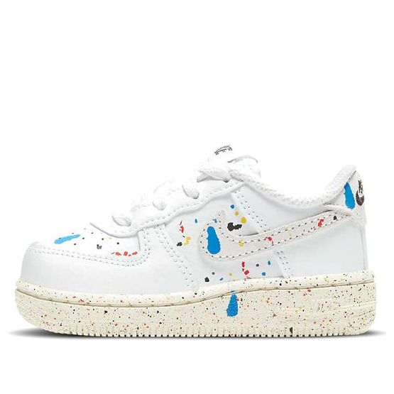 (TD) Nike Force 1 LV8 3 'Paint Splatter - White' DJ2600-100