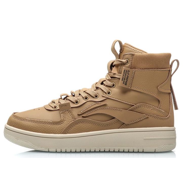 Li-Ning Classic Leisure Hi 'Brown White' AGCP215-3