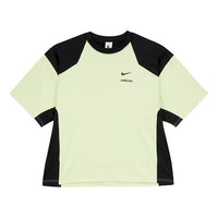 (WMNS) Nike x Ambush T-shirt 'Ghost Green Black' CV0549-358