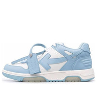 Off-White Out Of Office Calf Leather 'White Blue' OMIA189F21LEA0050140