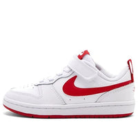 (PS) Nike Court Borough Low 2 Sneakers Red/White BQ5451-103