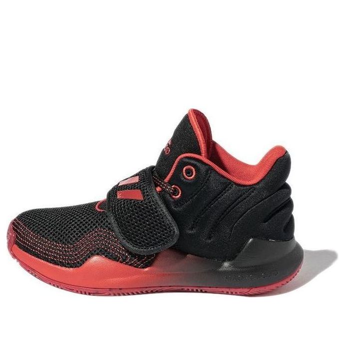 (PS) adidas Deep Threat Primeblue 'Black Vivid Red' GZ0110