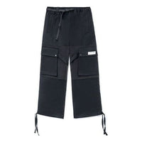 Li-Ning Outdoor Cargo Pants 'Black' AKXR605-2