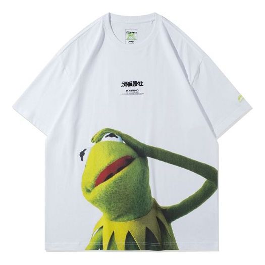 Li-Ning x Disney Muppets Graphic T-shirt 'White' AHSR849-1