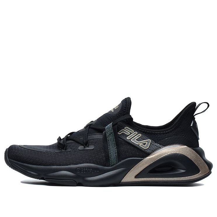 (WMNS) FILA Athletics Low GS Black A12W122107FBK