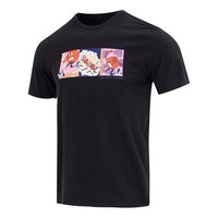 adidas Lil' Stripe Basketball Graphic Tee 'Black' IC1867