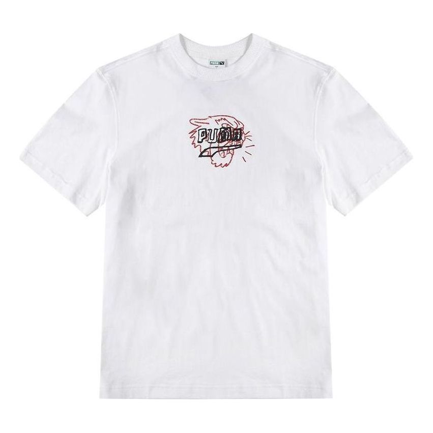 PUMA BTL Graphic T-Shirt 'White' 535411-02