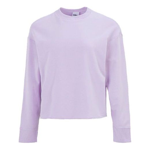 (WMNS) Nike Yoga Luxe Casual Sports Round Neck Pullover Hoodie Purple DM6976-530