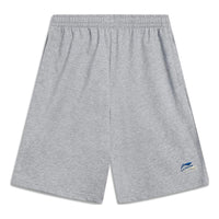Li-Ning Double Embroidered Logo Shorts 'Grey' AKST745-2