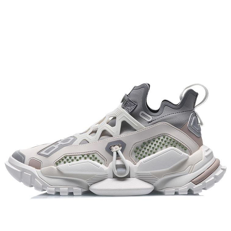 Li-Ning Reburn Ace Low 'Grey White' AGBQ102-1