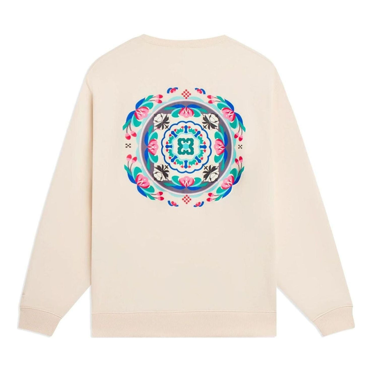 Li-Ning Kaleidoscope Graphics Sweatshirt 'Beige' AWDSF47-2